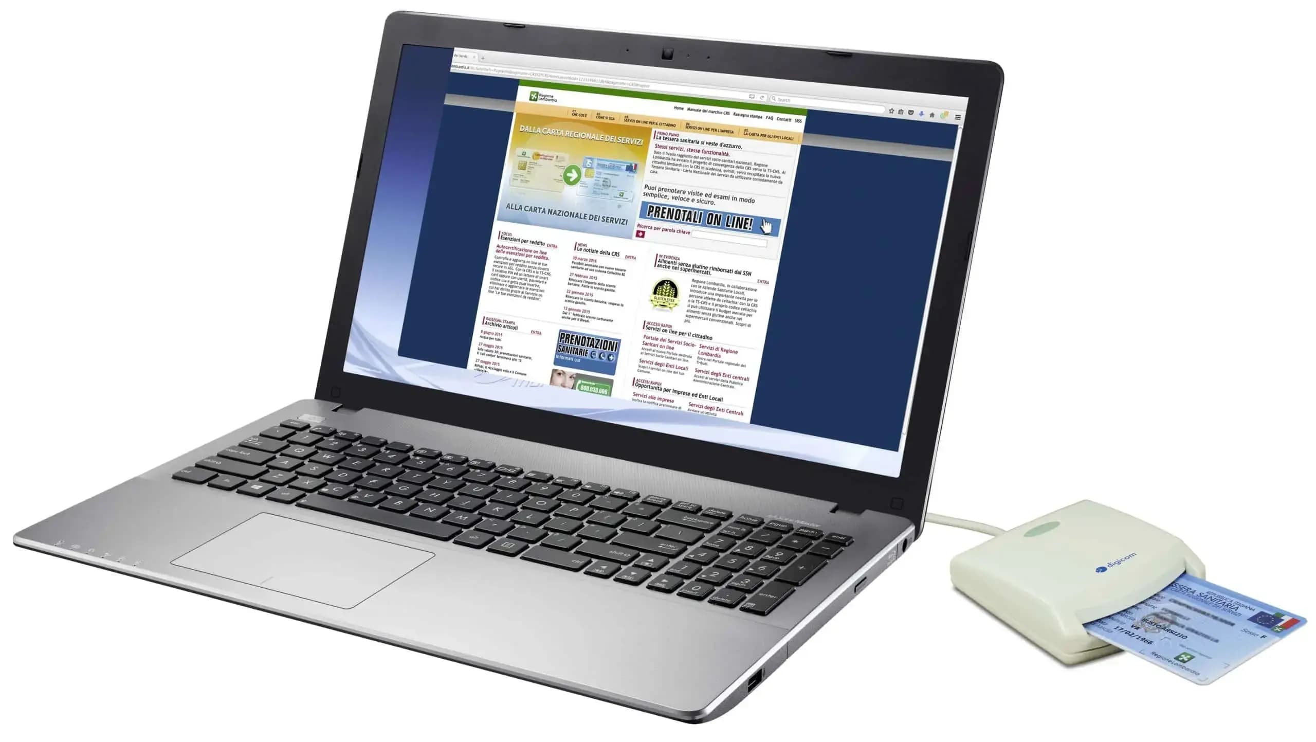 کارت خوان هوشمند دیجیکام Digicom مدل 8E4479 — تصویر ۲