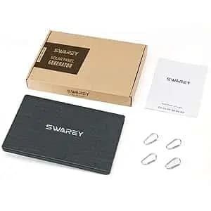 شارژر پنل خورشیدی سواری Swarey مدل BS-030 — تصویر ۵