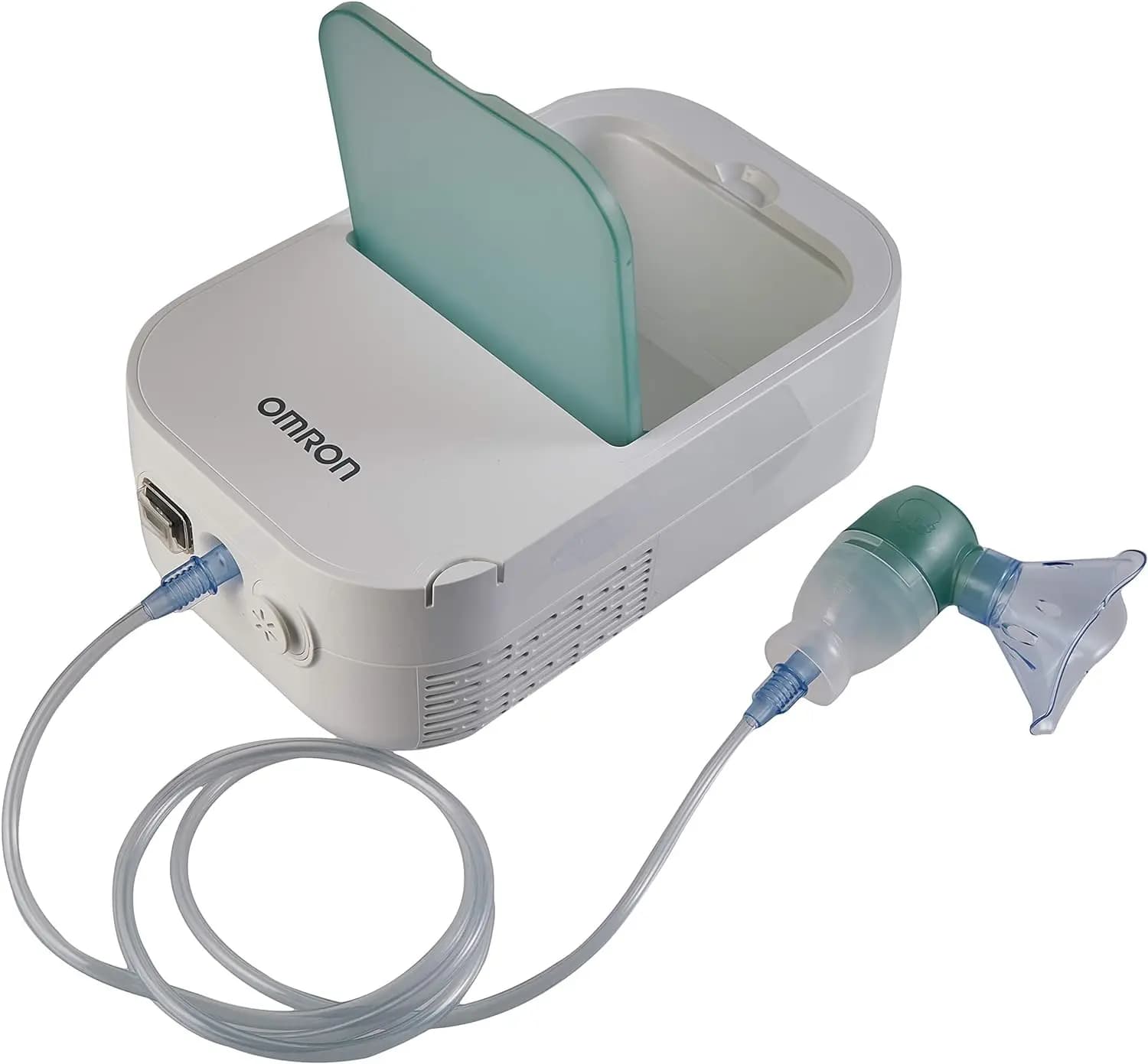 امرون 2 کاره آسپیراتور (فین گیر) و نبولایزر OMRON Healthcare NE-C301-E 2-in-1 DuoBaby ، انسداد بینی و بیماری های تنفسی — تصویر ۶