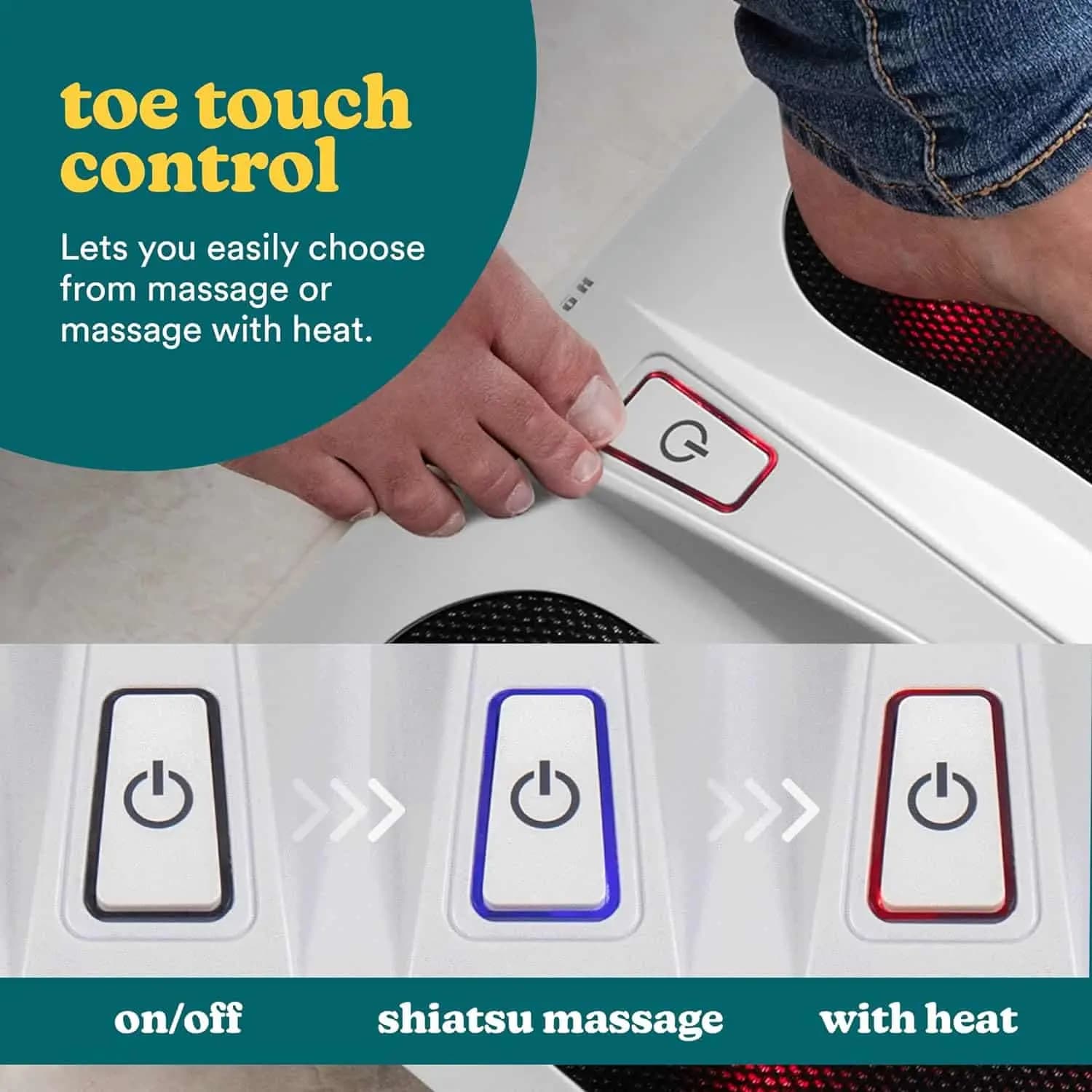 ماساژور پا هوم دیکس HOMEDICS مدل FM-TS9-EU — تصویر ۳