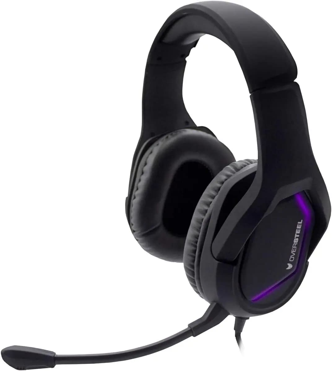 هدست (هدفون) گیمینگ زاماک Oversteel ZAMAK – RGB با میکروفون — تصویر ۷