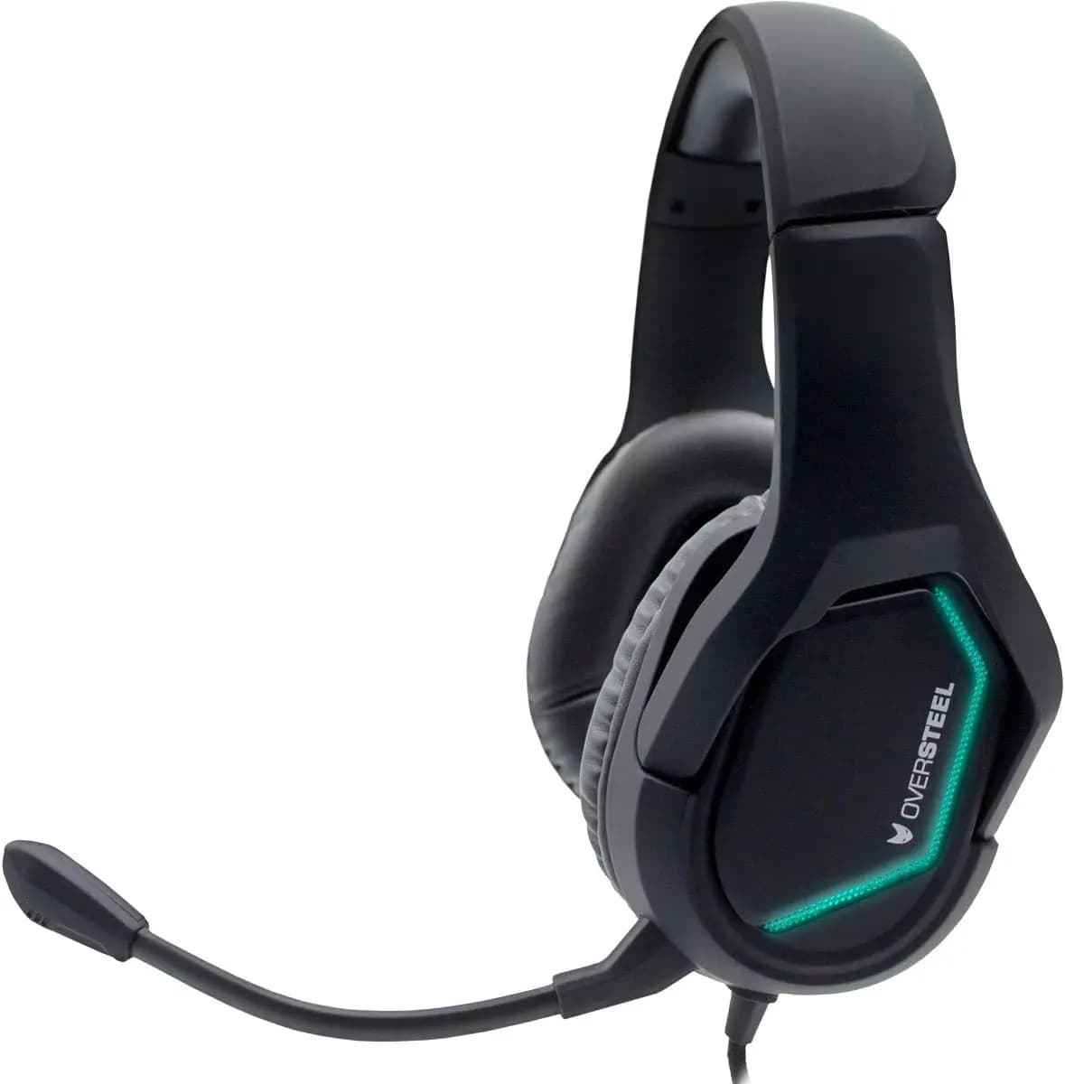 هدست (هدفون) گیمینگ زاماک Oversteel ZAMAK – RGB با میکروفون — تصویر ۴
