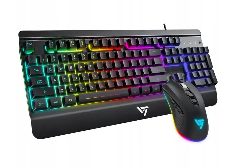 ست کیبورد و ماوس سیم دار Victsing PC279A سفارش آلمان — تصویر ۲