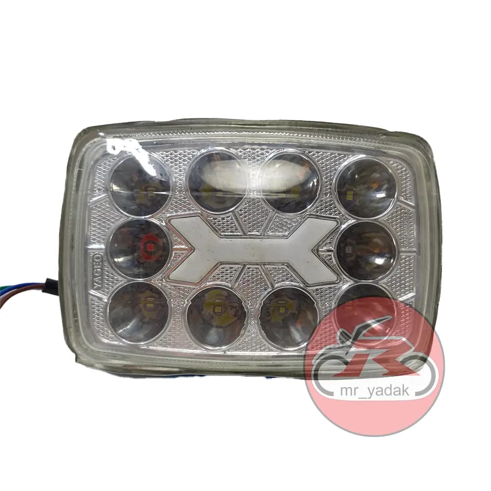 بلوری چراغ جلو x 6 حالته کد 01