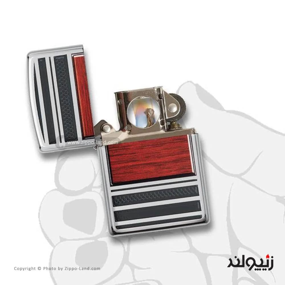 فندک زیپو مدل Pipewood Design کد 28676 — تصویر ۳