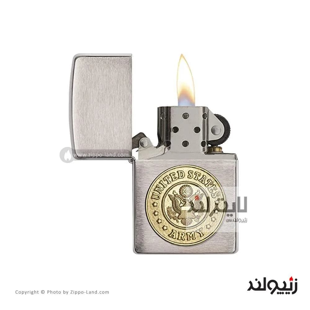 فندک زیپو مدل U.S Army کد 280arm — تصویر ۲