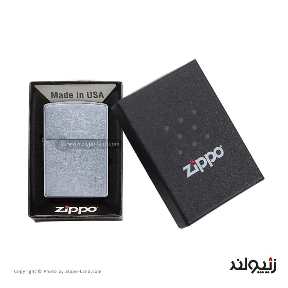فندک زیپو مدل Street Chrome کد 207 — تصویر ۴