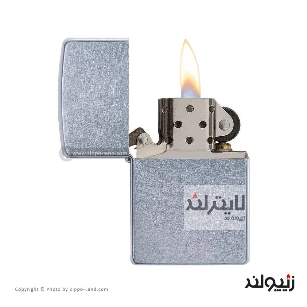 فندک زیپو مدل Street Chrome کد 207 — تصویر ۲