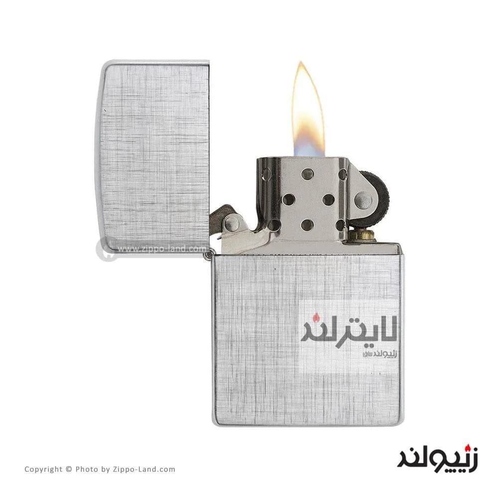فندک زیپو مدل Linen Weave کد 28181 — تصویر ۳