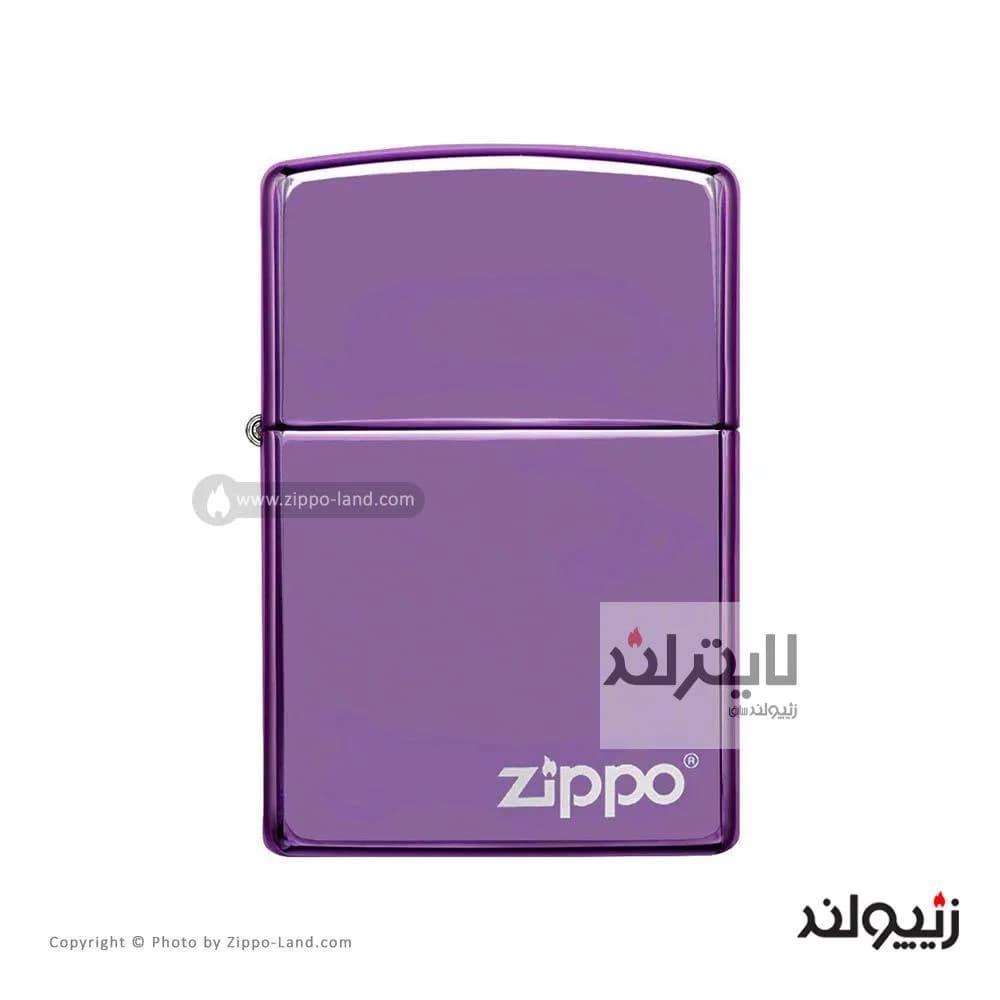 فندک زیپو مدل High Polish Purple کد 24747zl