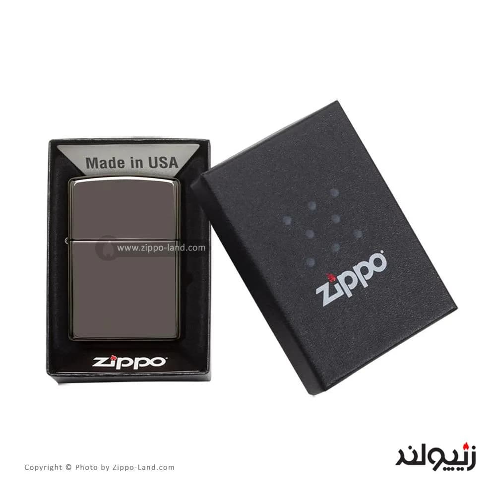 فندک زیپو مدل Black Ice کد 150 — تصویر ۴