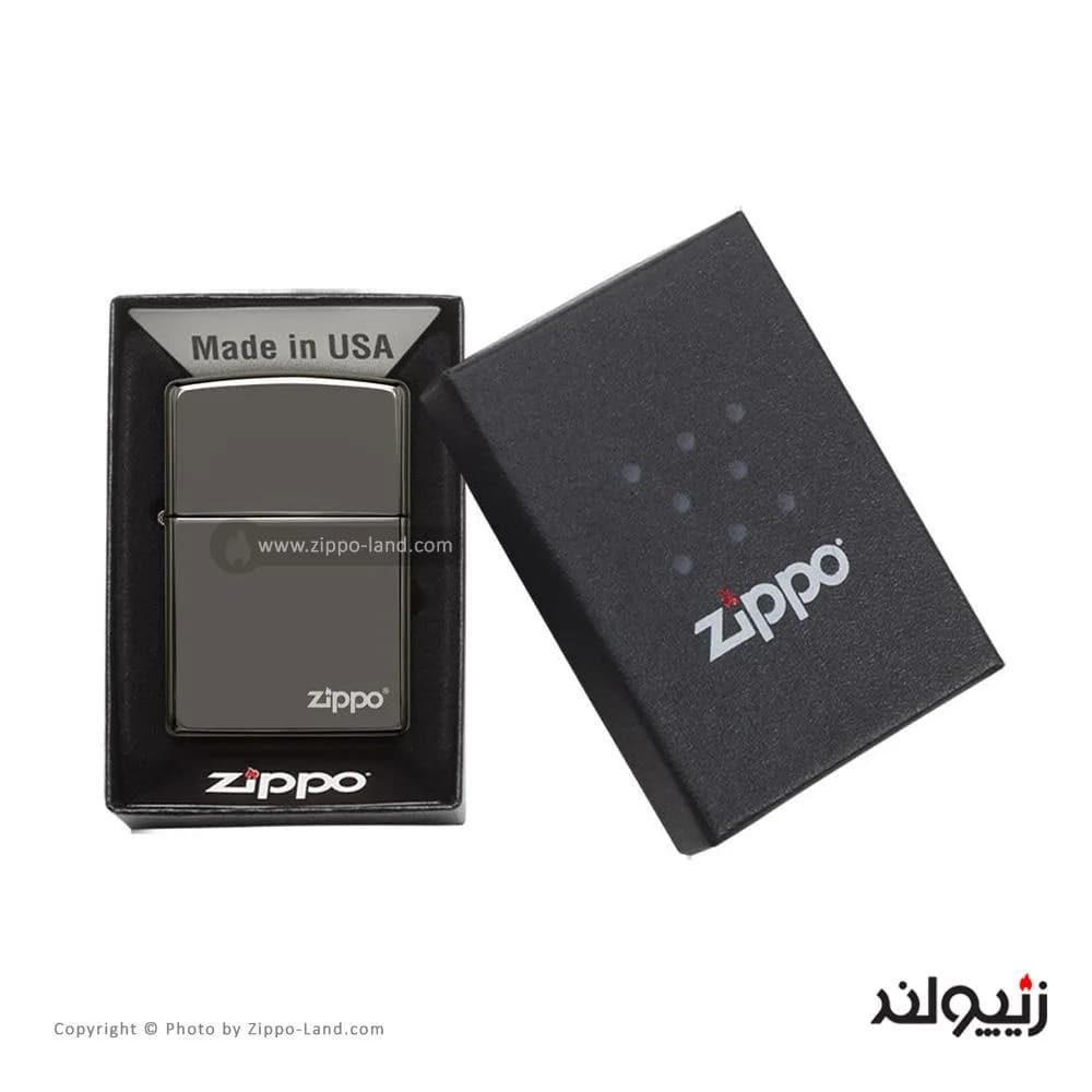 فندک زیپو مدل Black Ice کد 150zl — تصویر ۴