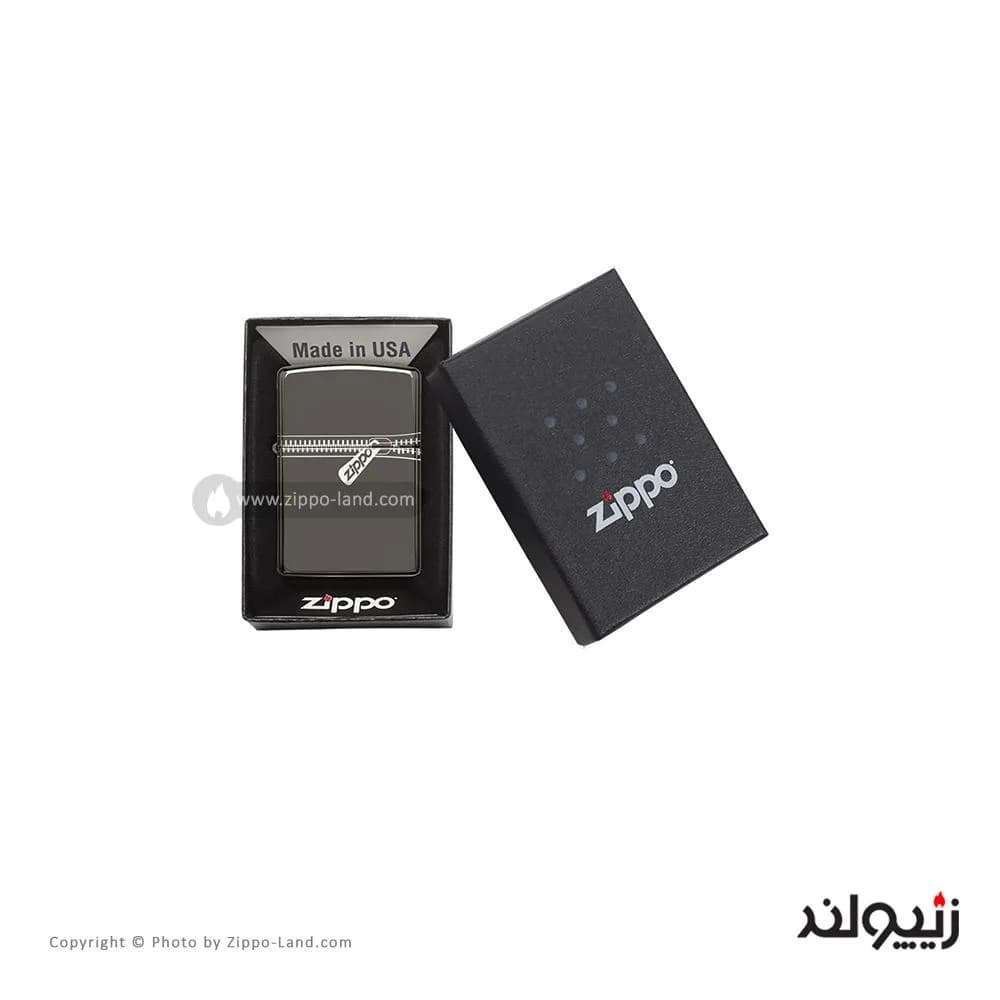 فندک زیپو مدل Zipped کد 21088 — تصویر ۴