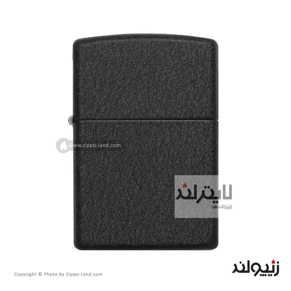 فندک زیپو مدل Black Crackle کد 236