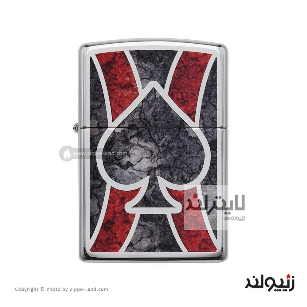 فندک زیپو مدل Spade Design کد 28952