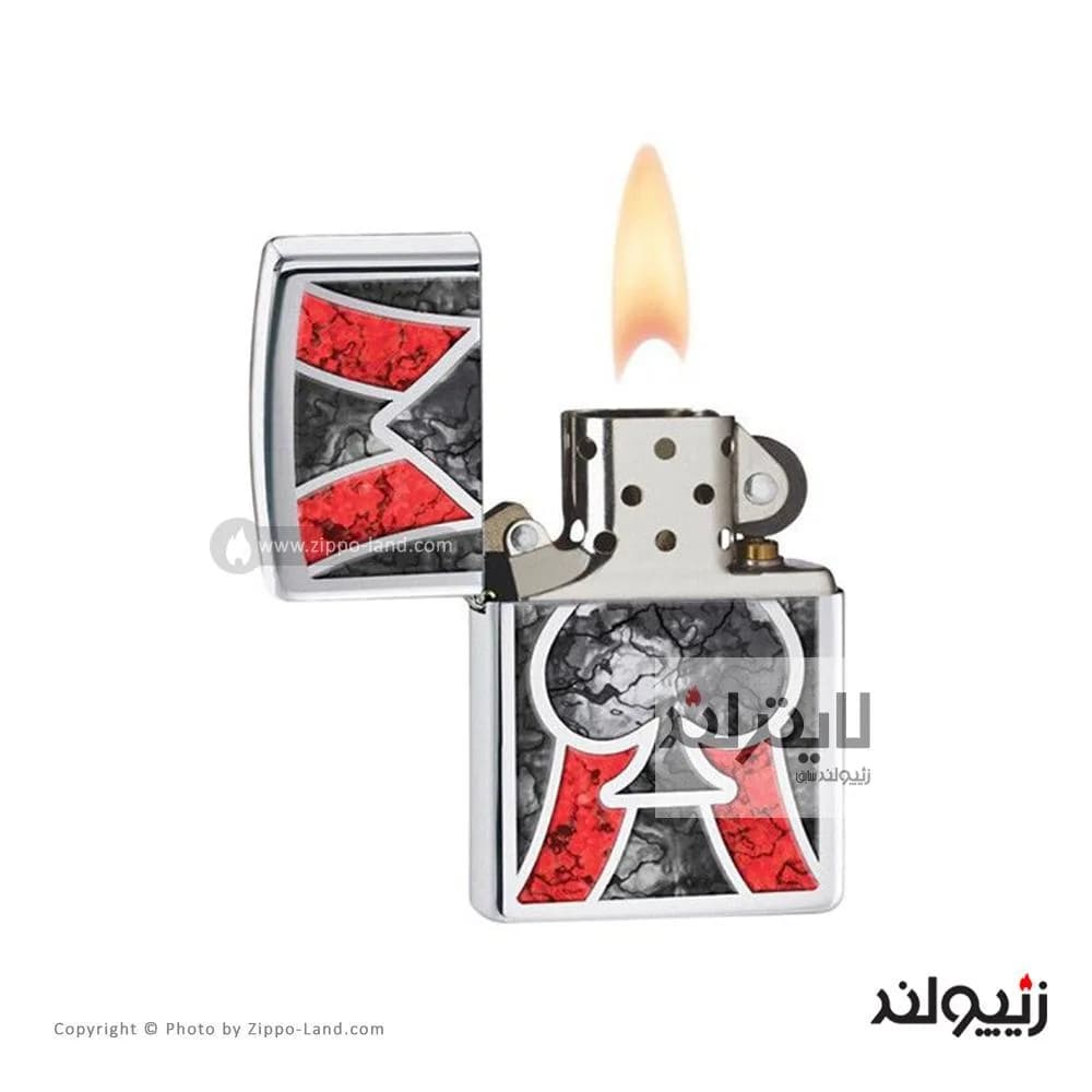 فندک زیپو مدل Spade Design کد 28952 — تصویر ۲