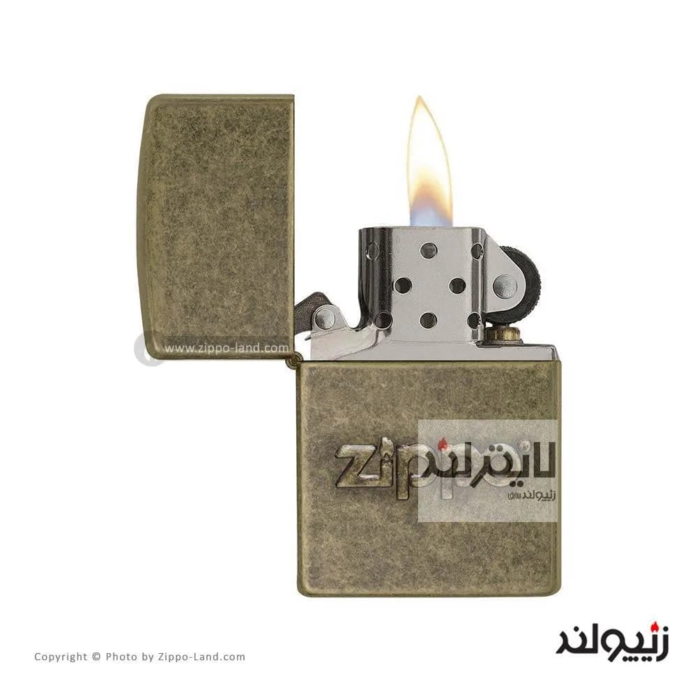 فندک زیپو مدل Antique Stamp کد 28994 — تصویر ۲