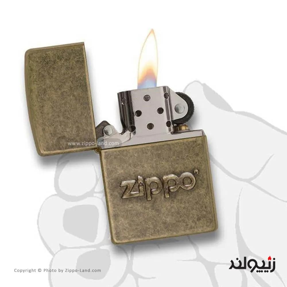 فندک زیپو مدل Antique Stamp کد 28994 — تصویر ۳