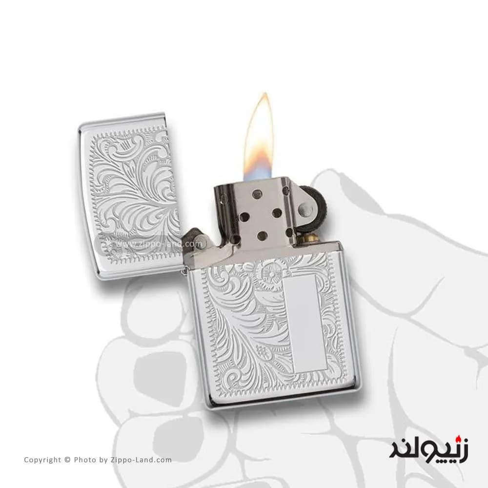 فندک زیپو مدل Venetian کد 352 — تصویر ۴