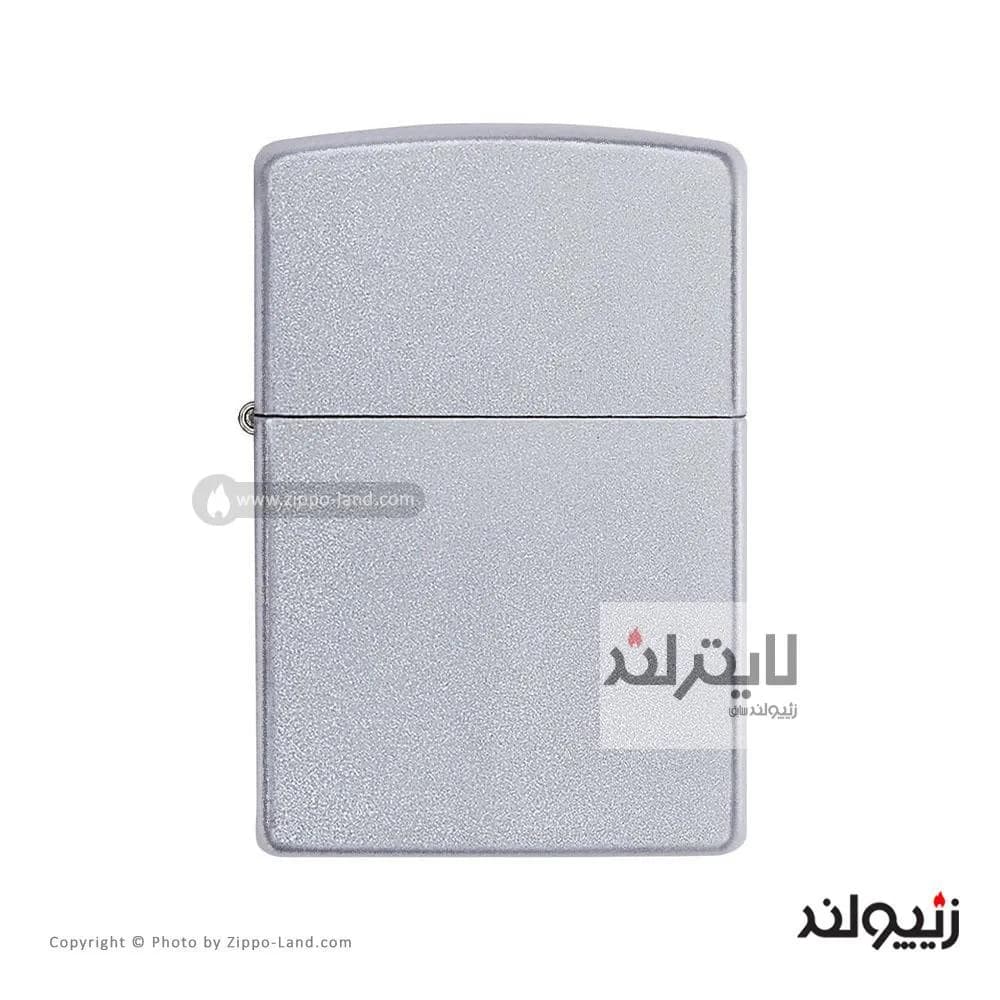 فندک زیپو مدل Satin Chrome کد 205