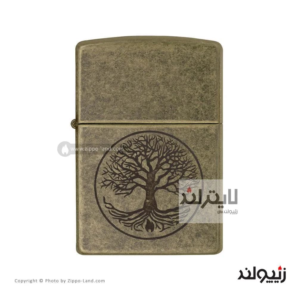 فندک زیپو مدل Tree Of Life کد 29149