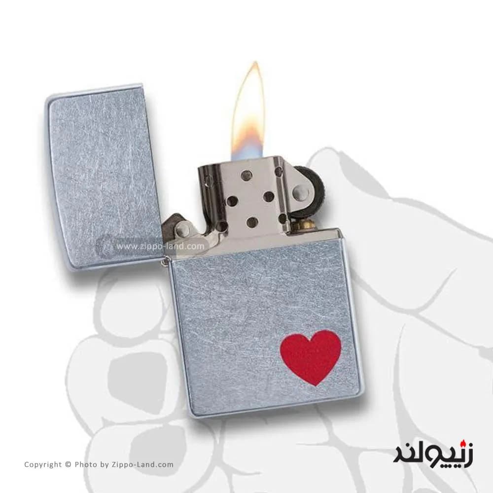فندک زیپو مدل Love کد 29060 — تصویر ۳