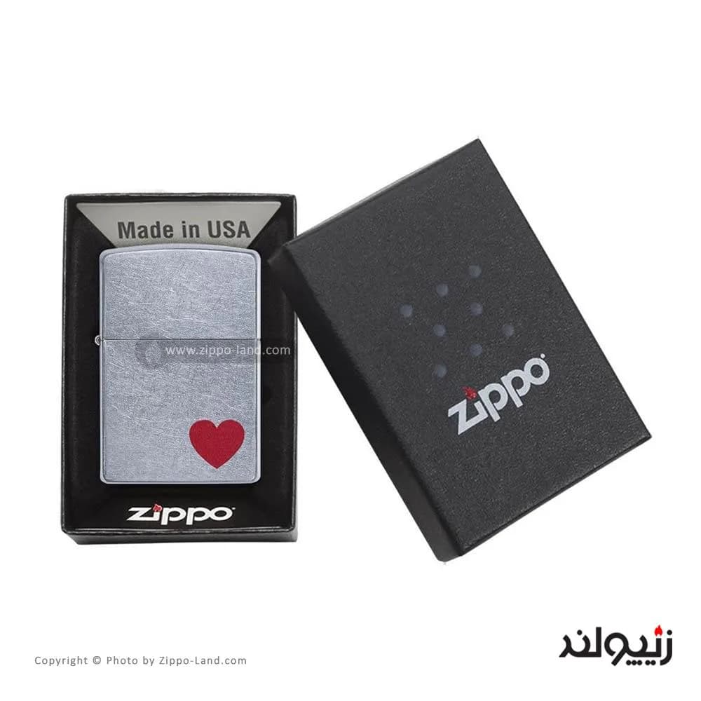 فندک زیپو مدل Love کد 29060 — تصویر ۴