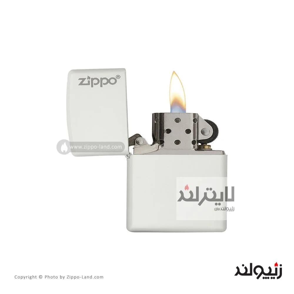 فندک زیپو مدل زیپو لوگو کد 214zl — تصویر ۲