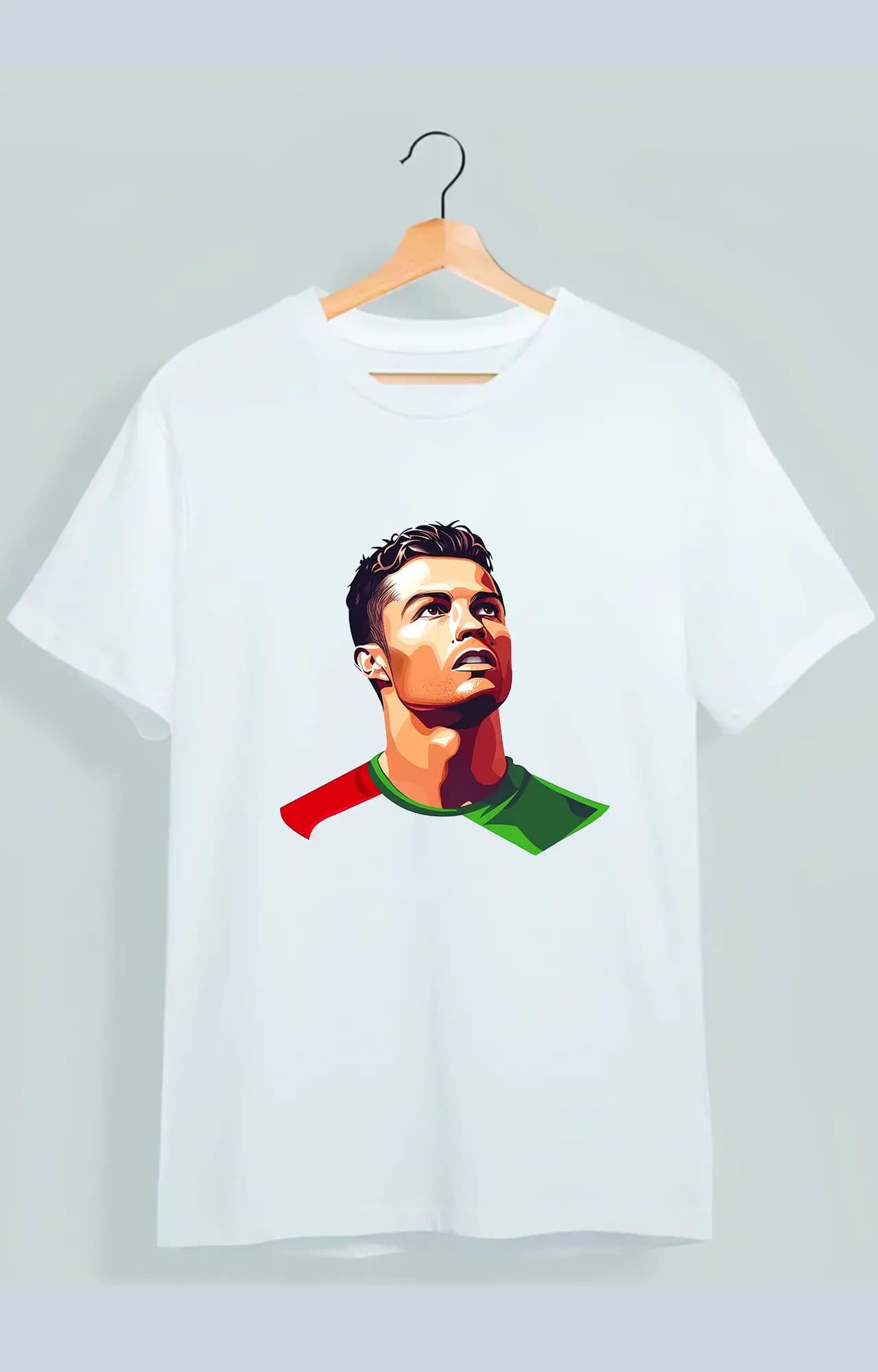 تیشرت اسپان طرح رونالدو پرتغال ronaldo کد 4295
