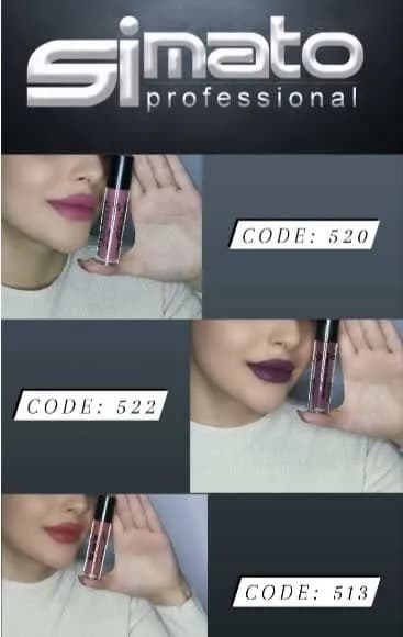 رژ لب مایع سی ما (CMA) در 18 رنگ جذاب + برق لب — تصویر ۵