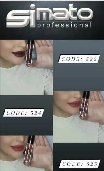 رژ لب مایع سی ما (CMA) در 18 رنگ جذاب + برق لب — تصویر ۶