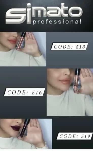 رژ لب مایع سی ما (CMA) در 18 رنگ جذاب + برق لب — تصویر ۷