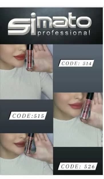 رژ لب مایع سی ما (CMA) در 18 رنگ جذاب + برق لب — تصویر ۴