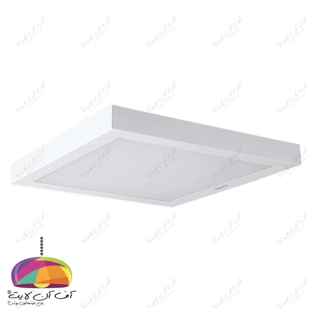 چراغ سقفی روکار 40 وات 45*45 مدل مون لایت تولید نور