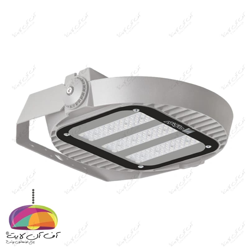 پروژکتور LED خیابانی زاویه پذیر مدل ساترن 150 وات مازی نور — تصویر ۲