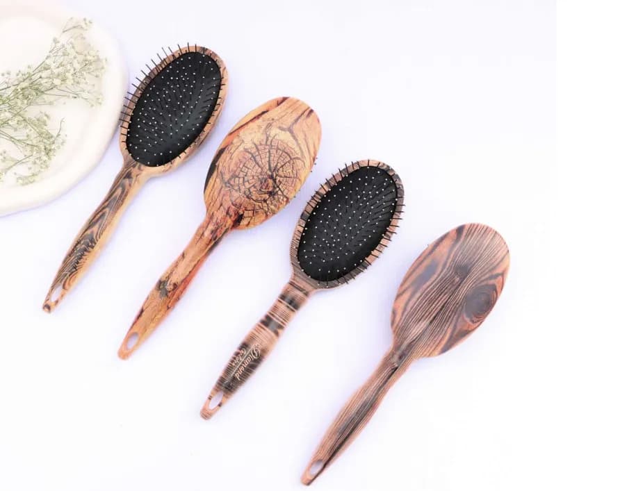 برس تخت و بیضی دیاموند با طرح چوب