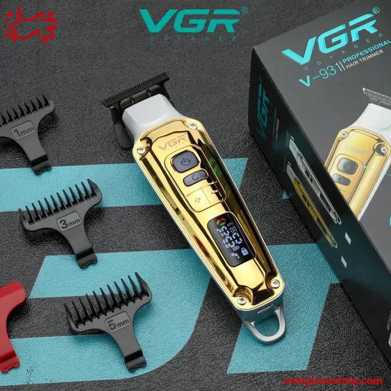 ماشین اصلاح موی سر و صورت وی جی ار مدل V-931 | کد2160 — تصویر ۴