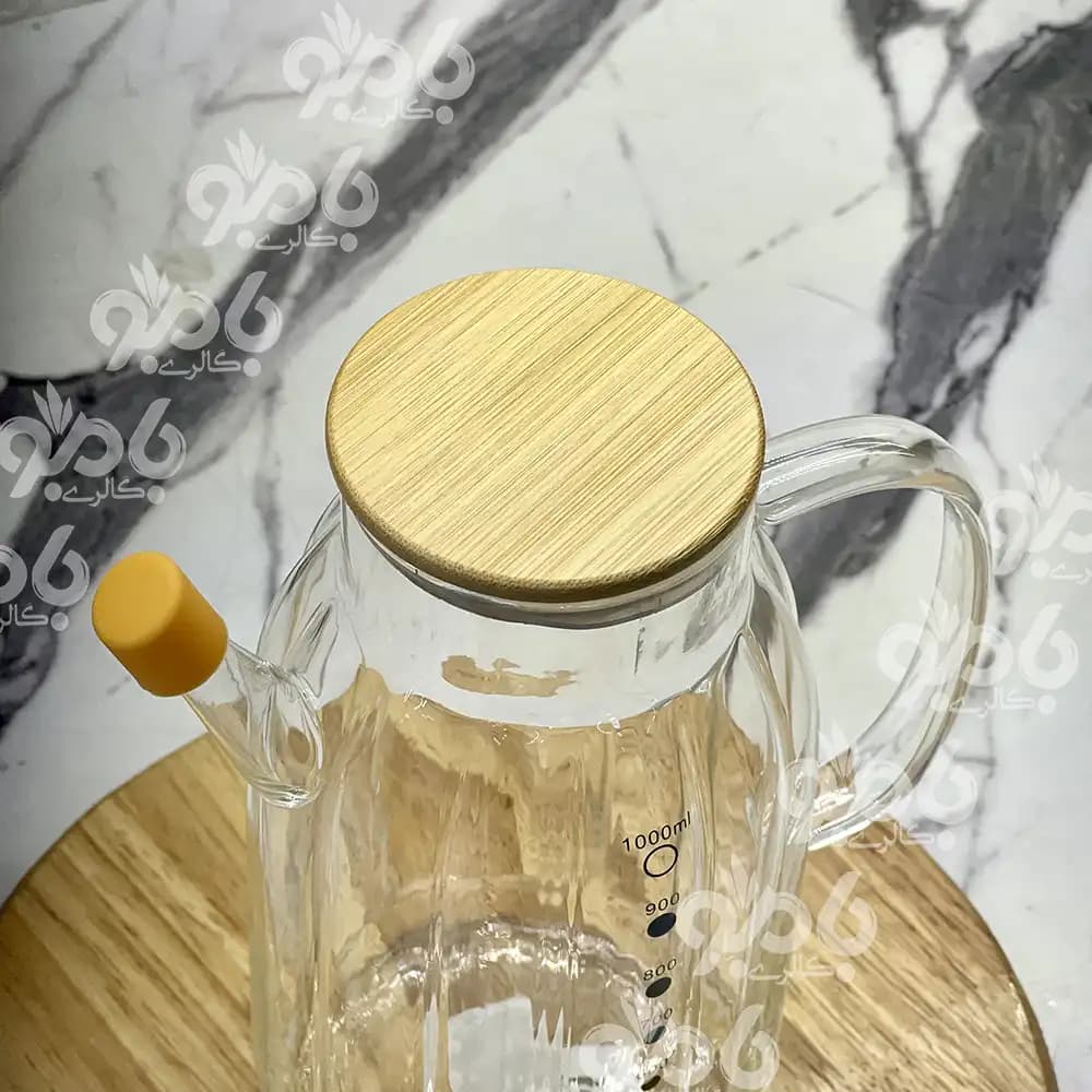 روغن ریز پیرکس استوانه شیار دار 1000میلی‌لیتر 6308 — تصویر ۲