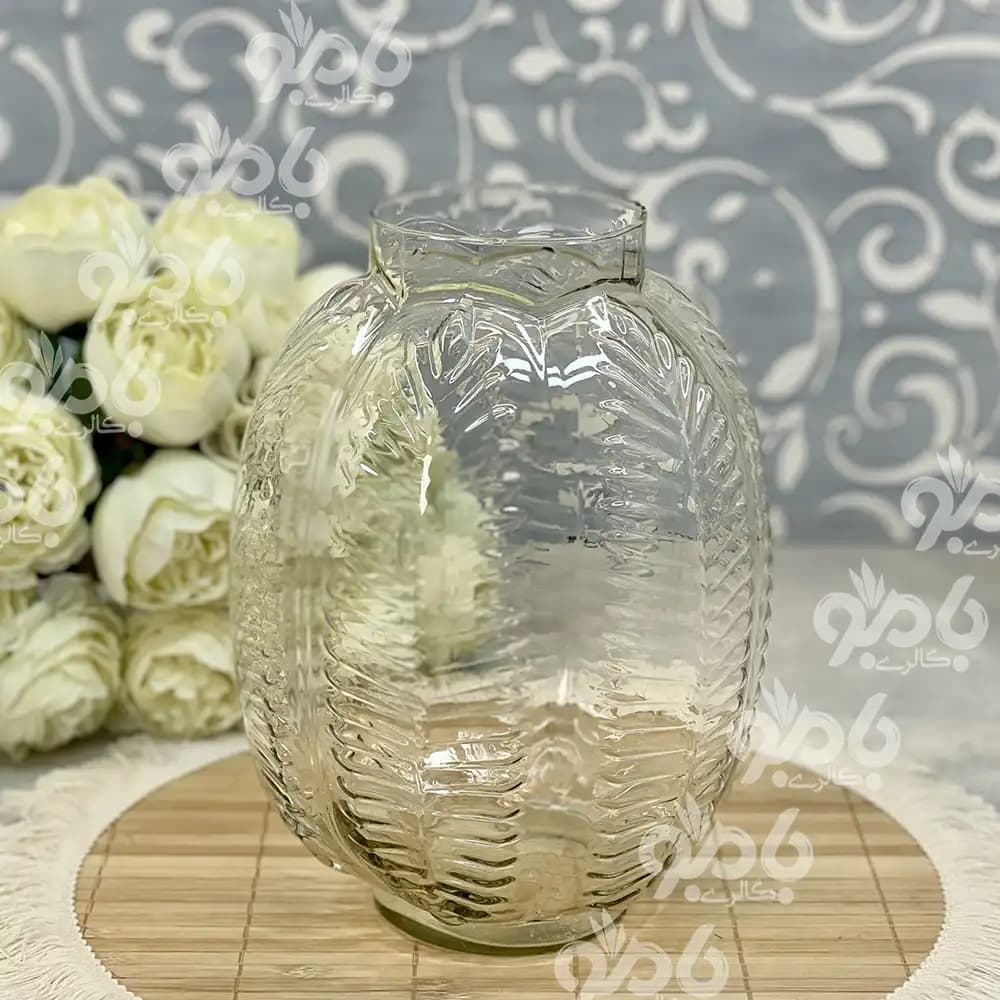 گلدان شیشه ای بلور کاترین