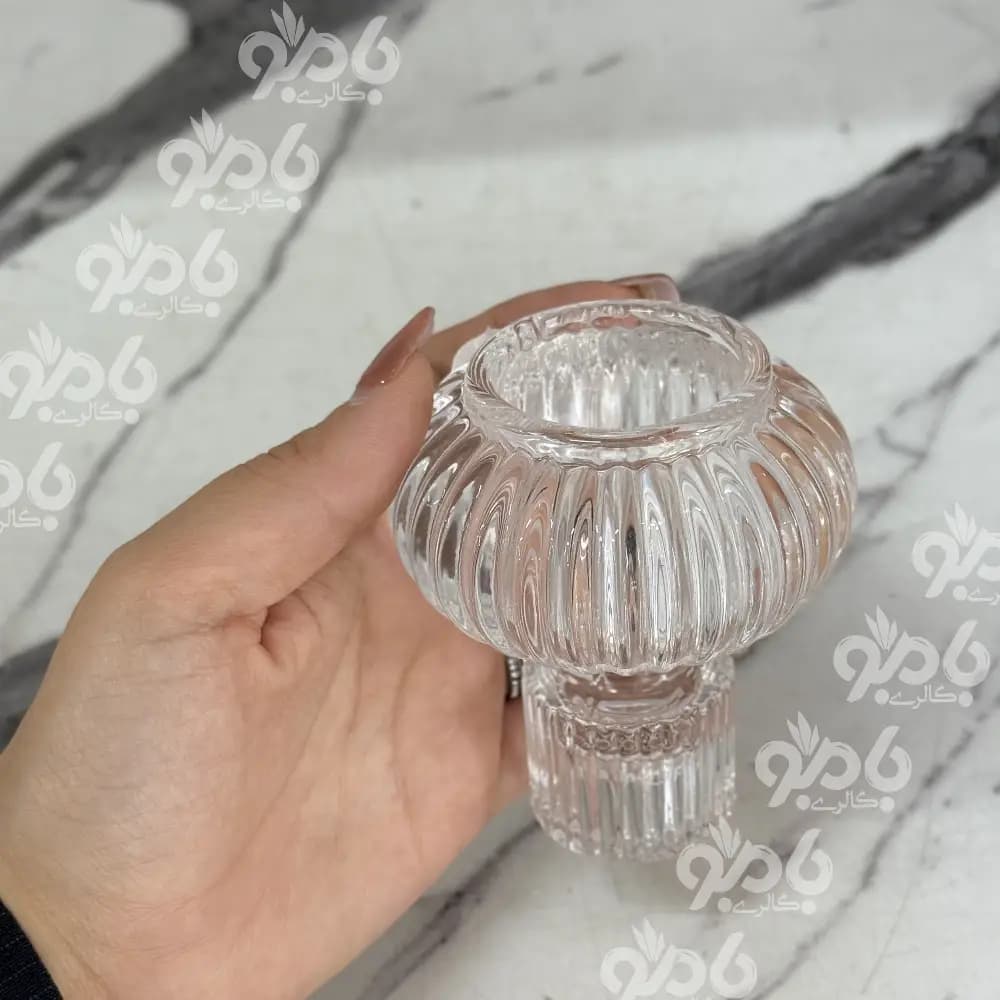 جاشمعی شیشه ای قلمی تپل شیار 600.485 — تصویر ۳