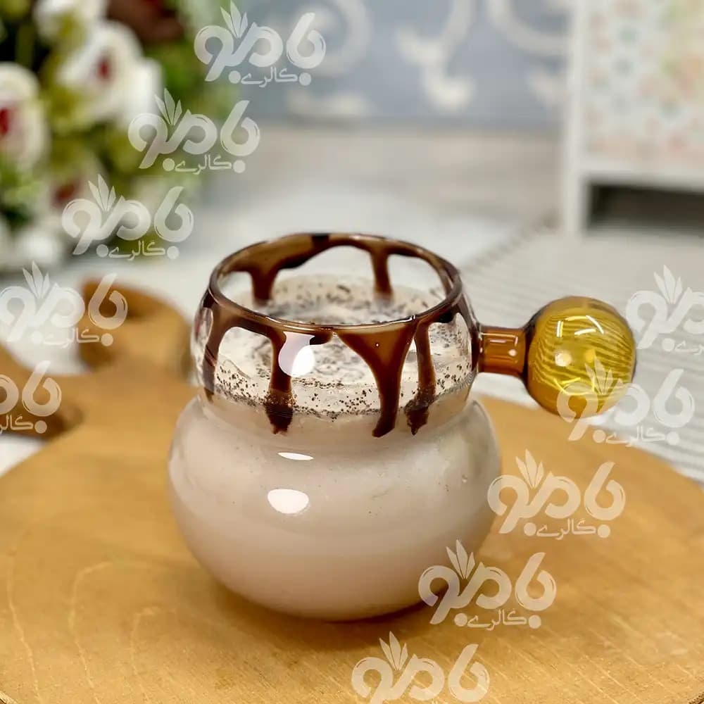 ماگ پیرکس حلقه ای دسته کروی 0037 — تصویر ۲