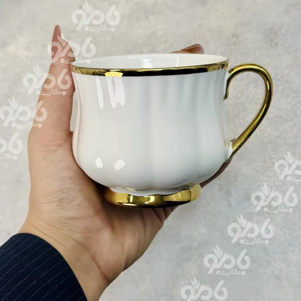 چایخوری جعبه دار لب طلا طلانگار220 — تصویر ۲