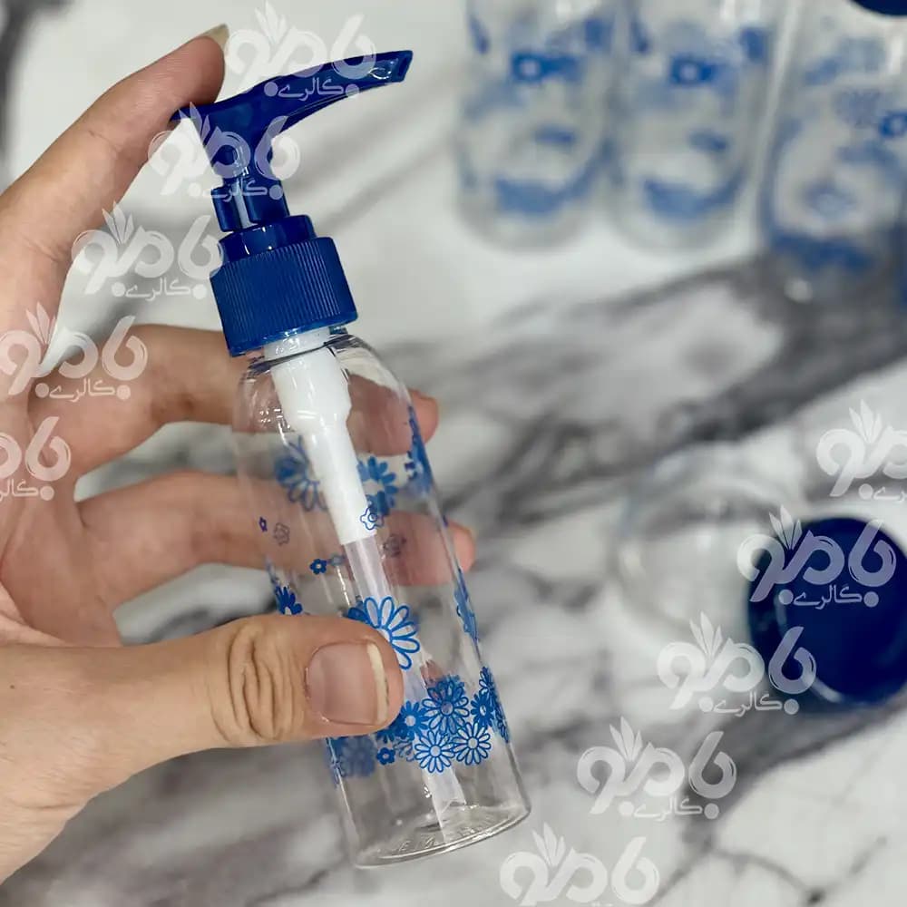 ست بهداشتی کیفی 6تیکه گلدار — تصویر ۳
