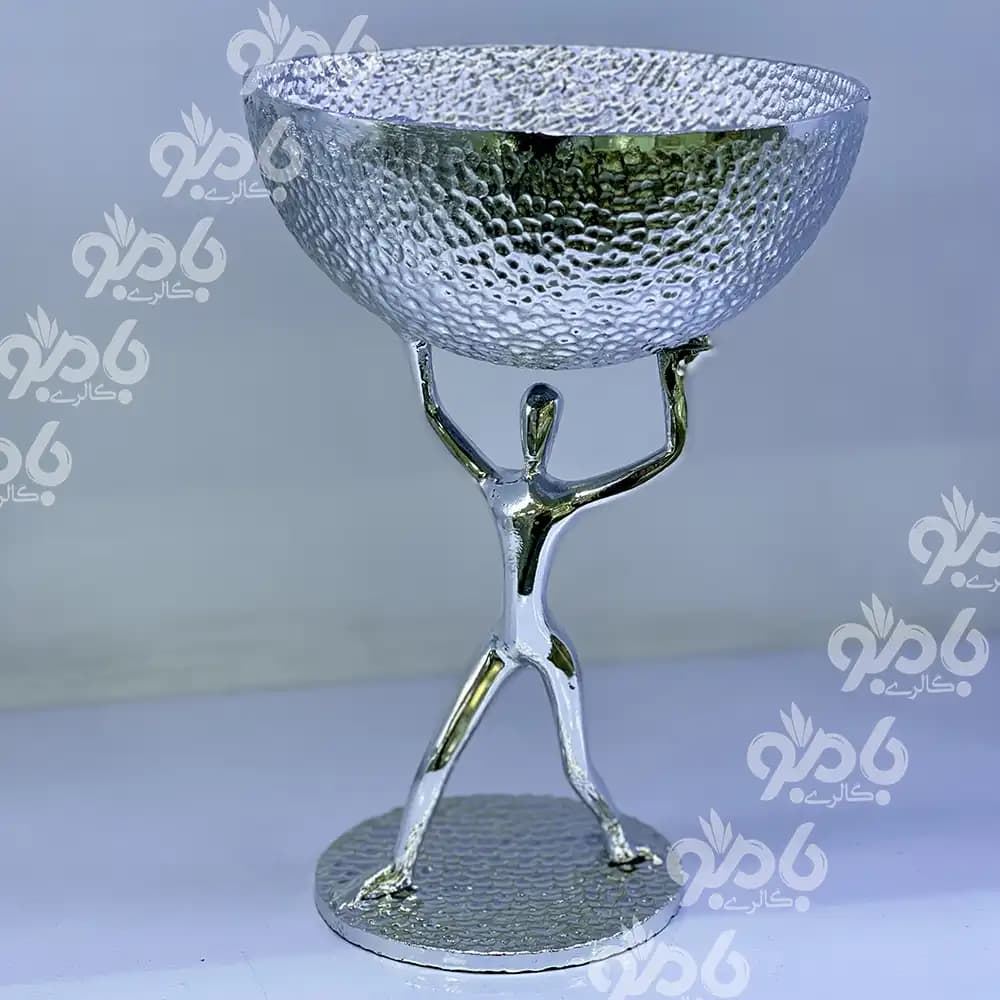 آجیل خوری آلومینیوم بالرین چکشی 290.286 — تصویر ۲