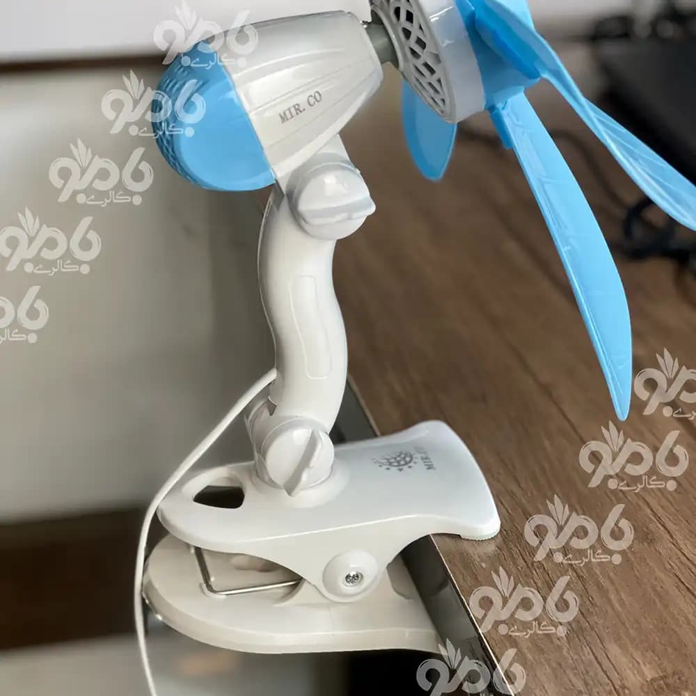 پنکه برقی دورتند گیره دار 5پر وارداتی — تصویر ۵