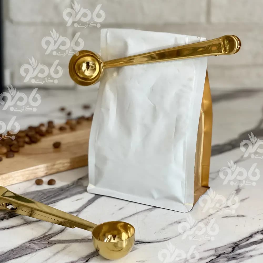 پیمانه گیره قهوه طلایی Z32