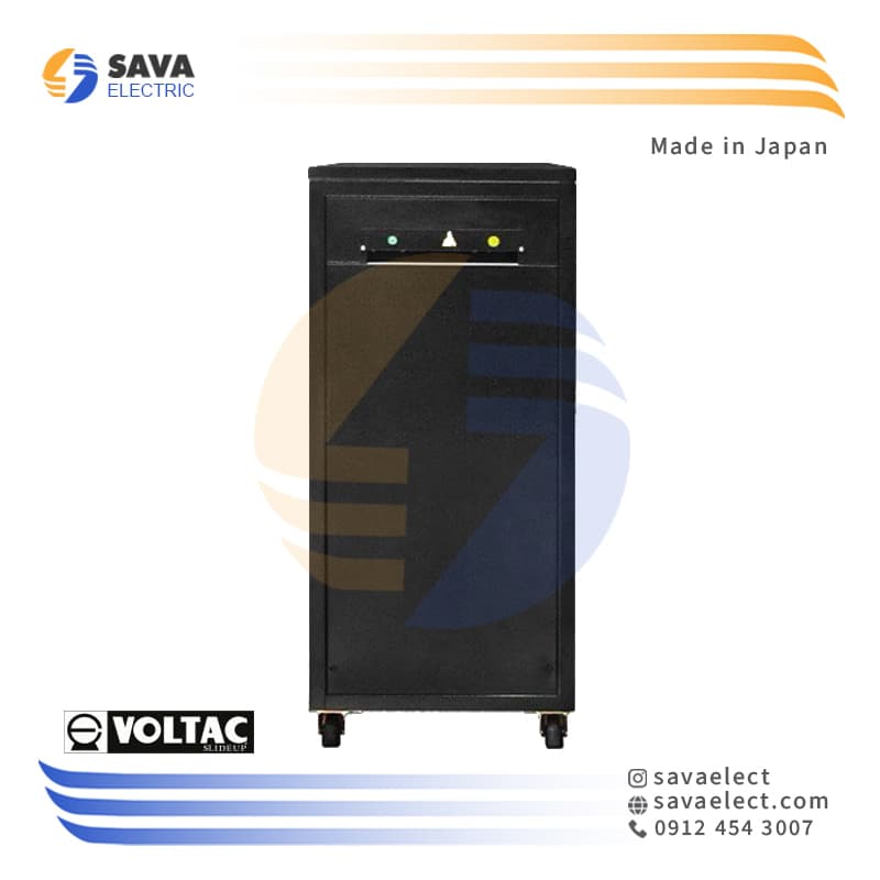 استابلایزر سه فاز سروو موتوری 30KVA عمودی VCS3P30K ولتاک ژاپن — تصویر ۷
