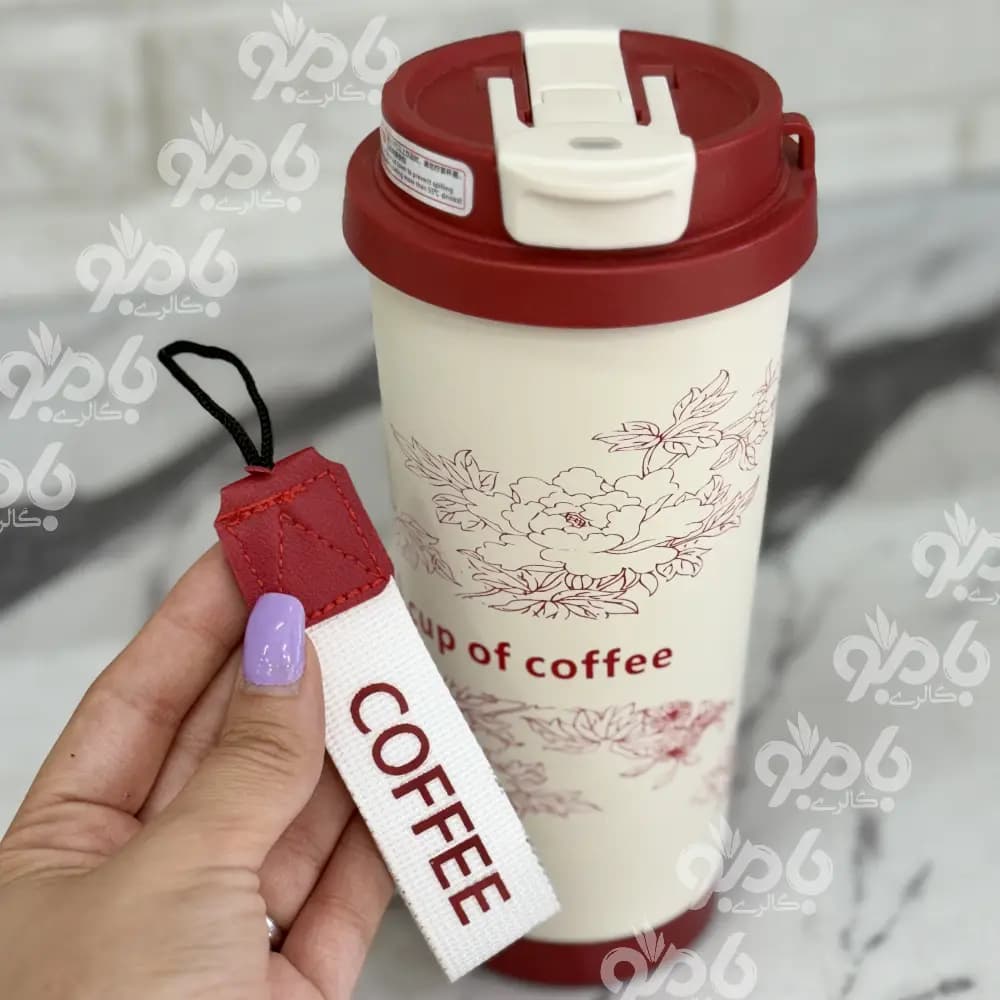 تراول ماگ گلدار 2 حالته چفتی 600میل — تصویر ۵