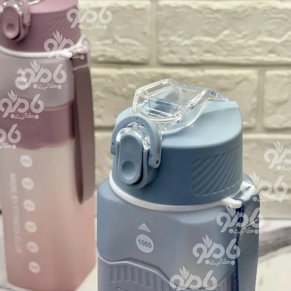قمقمه مربع پاستیلی 1000 میل 8053 — تصویر ۲