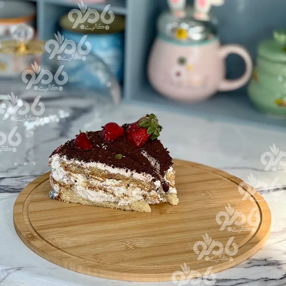 کاپ کیک بامبو درب اکرولیک وارداتی 28 — تصویر ۲